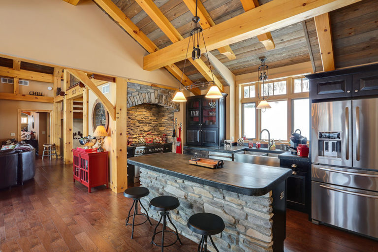 Timber Frame Kitchens | Image Gallery | Timberbuilt | Timberbuilt