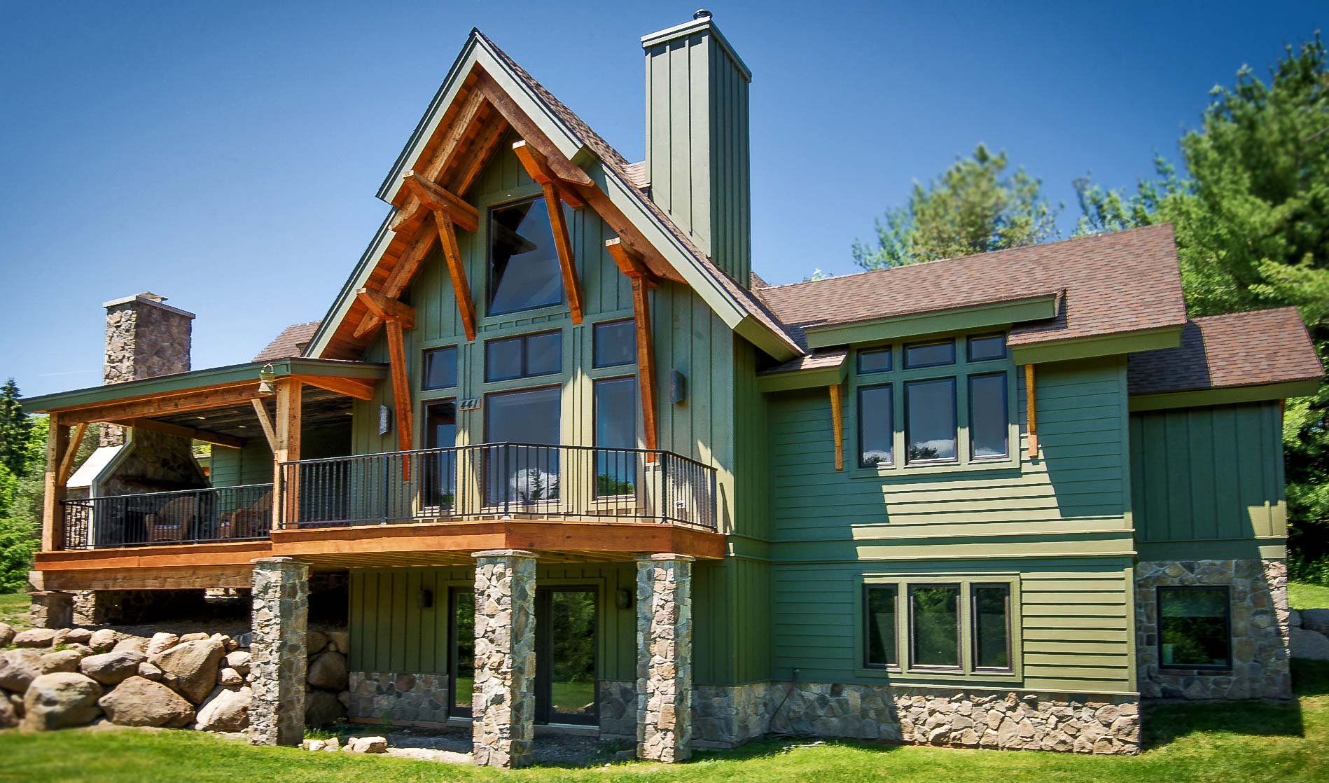 Marshal | Timber Frame Home Designs | Timberbuilt